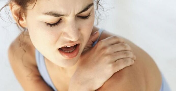 bolečine s cervikalno osteohondrozo