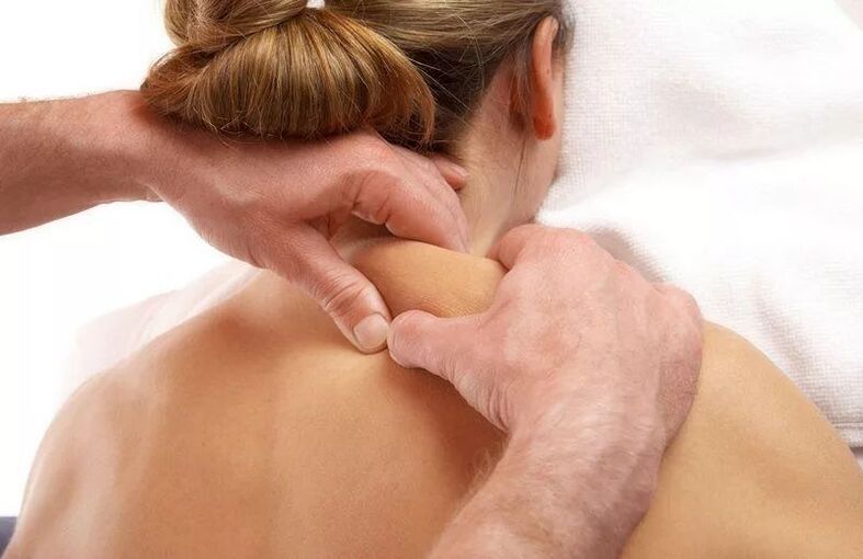 masaža za osteohondrozo vratne hrbtenice